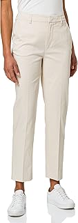Pantalon chino taille moyenne en coton biologique abbott pour femme