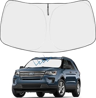 Pare-soleil pliable personnalisé prodeci pour ford explorer stx lt limited 2011-2019, accessoires platinum