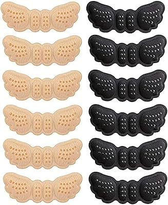 6 paires de coussinets de talon de chaussures, coussinets de chaussures amples