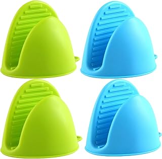 Gants de four en silicone ortuds - manique de protection des doigts
