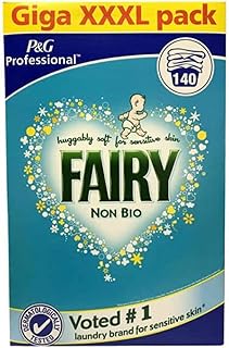 Détergent en poudre non bio fairy doux pour peaux sensibles, 20 lb, 140