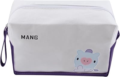 Bangtan boys bts design trousse de maquillage portable voyage sac