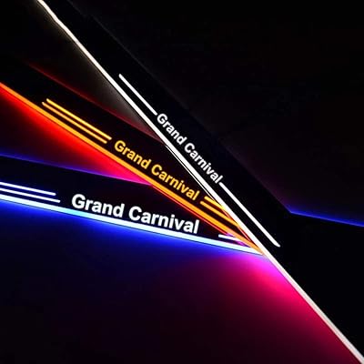 Couvercle de seuil de porte de voiture led en acrylique pour kia grand carnival 2012 2013 2014, 4 pièces bande de protection de seuil de porte. Diaytar : L'e-commerce généraliste qui met le discount à l'honneur