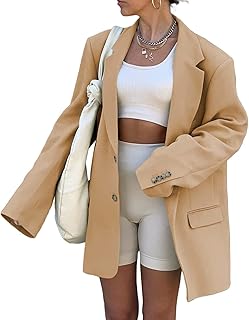 Pull décontracté surdimensionné à manches longues pour femme avec devant ouvert et col
