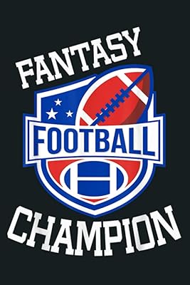 Cadeau gagnant du champion de football fantasy de la ligue : planificateur