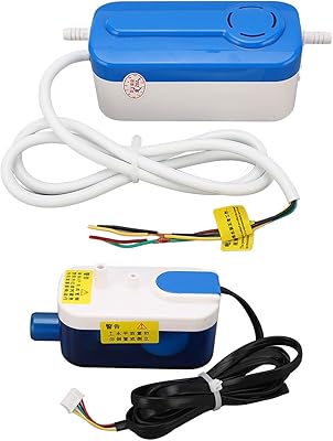 Pompe à condensats, ac110 à 240v 24l/h pompe à condensats cvc silencieuse mini