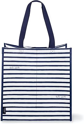 Sac de courses réutilisable, grand sac fourre-tout d'épicerie pliable avec bretelles