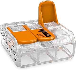 Mini connecteur wago 221-413 pour tous types de connecteurs max.