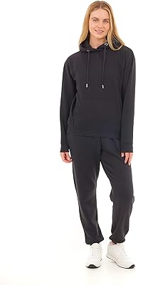 Sweat à capuche recyclé pour femme, doux et confortable, haut à capuche, pull
