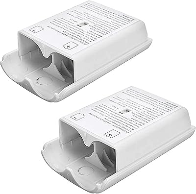 Ensemble de 2 caches de batterie soldot compatibles avec la télécommande sans fil