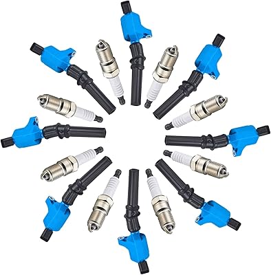 Yoshi engine kit de bobine d'allumage 8 pièces avec rechange pour ford
