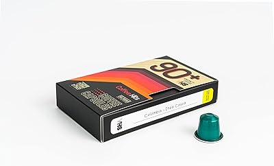 Capsules de café en aluminium des émirats arabes unis compatibles avec nespresso® colombie