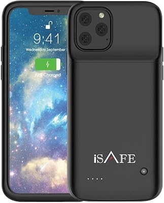 Boîtier de batterie isafe pour iphone 11 pro, bloc d'alimentation compact et fin