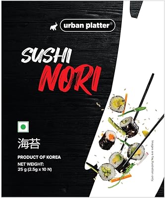 Assiettes à sushi nori urban platter (algues grillées) 30g