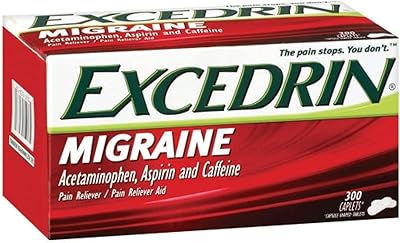 Capsules enrobées excedrin migraine, acétaminophène, aspirine et caféine (300 pièces)