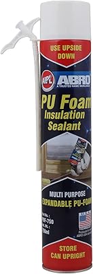 Abro puf-750 spray isolant en mousse de polyuréthane polyvalent pour fenêtres, carrelage, interstices