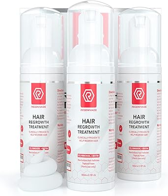Mousse de croissance des cheveux 5% minoxidil - traitement de repousse des cheveux à la biotine (approvisionnement de 3 mois). Commandez en toute confiance sur Diaytar, votre marketplace de confiance