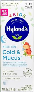 Liquide hyland pour soulager le rhume et la congestion du mucus pour enfants