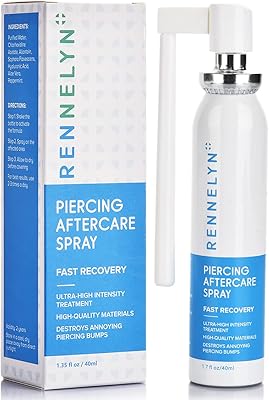 Spray de soin après perçage renilene, solution nettoyante pour rétrécir les bosses du