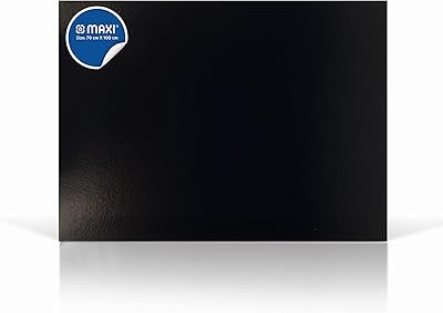 Panneau en mousse maxi 70 x 100 noir, adapté aux présentations, à l'école