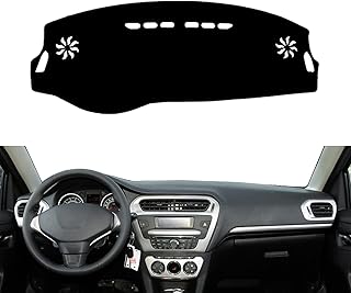 Couvercle de tableau de bord de voiture pour peugeot 301 2012-2019 pour citroën