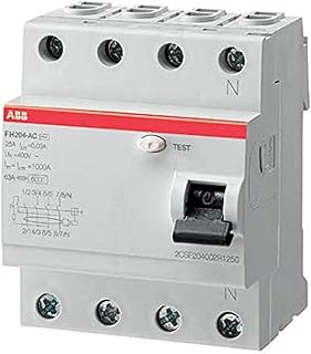 Disjoncteur de fuite à la terre abb (elcb rccb) 63a 4