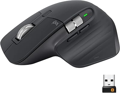 Souris sans fil mxmaster 3 advanced de logitech, défilement ultra-rapide sur n'importe quelle