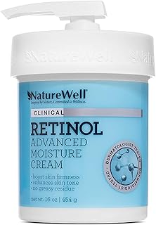 Crème hydratante avancée au rétinol nature well clinical, grande, 16 oz
