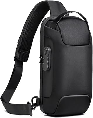 Sac à bandoulière avec pour hommes et femmes sac réglable avec port