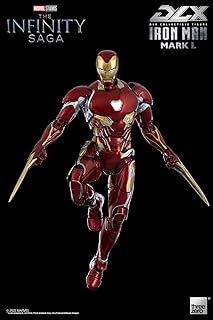 Figurine marvel infinity saga 50 dlx iron man mark 1/12 dlx 17 cm