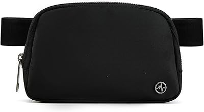 Sac banane everywear sac bandoulière pour femme noir taille unique