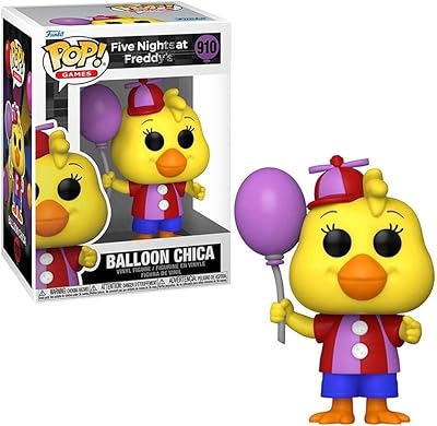 Funko pop! toys : cinq nuits chez freddy's - ballon chica, figurine