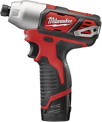 Jeu de tournevis à percussion sans fil milwaukee m12 2462-22, 12 volts