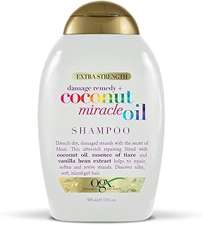 Shampoing ogx miracle à l'huile de noix de coco 385 ml