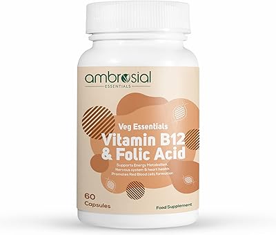 Vitamine b12 ambrociale 1000 mcg + 500 d'acide folique | et acide