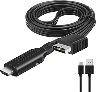 Adaptateur convertisseur vidéo ps2 vers hdmi câble convertisseur ps2 vers hdmi 1 m/3,2