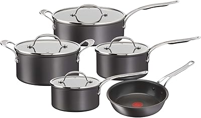 Tefal jamie oliver classic cook set de casseroles et poêles 5