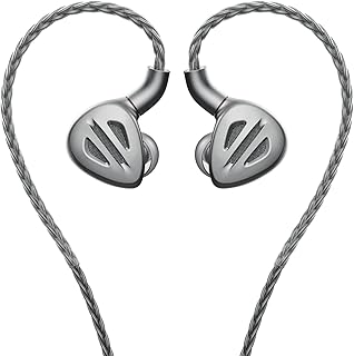 Écouteurs filaires supra-auriculaires view hd 1dd + 6ba avec câble détachable