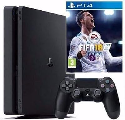 Sony playstation 4 slim 500 go avec fifa 18 - noir