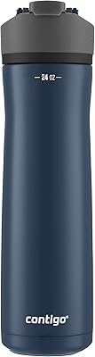 Bouteille d'eau contigo chill 2.0 avec bouchon auto-scellant de cortland, bouteille d'eau