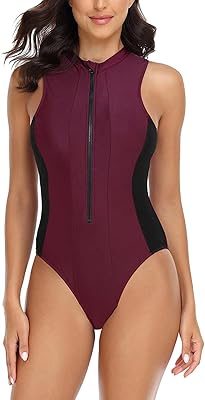 Bikini triangle mode femme couleur assortie sans manches fermeture éclair au crochet