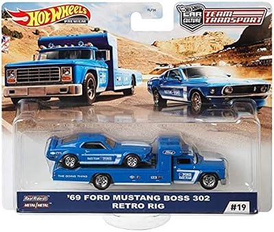 Modèles et composants de transport de l'équipe hot wheels