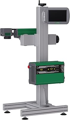 Machine de marquage laser à fibre volante pekoko 100w, gravure pour produits métalliques