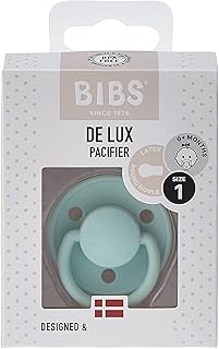 Bavoirs sucettes de luxe en latex pour bébés de 0 à 6 mois