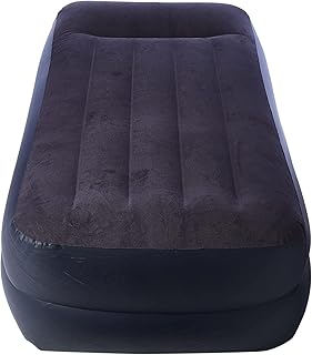 Lit pneumatique simple unisexe intex, bleu/anthracite, 64122