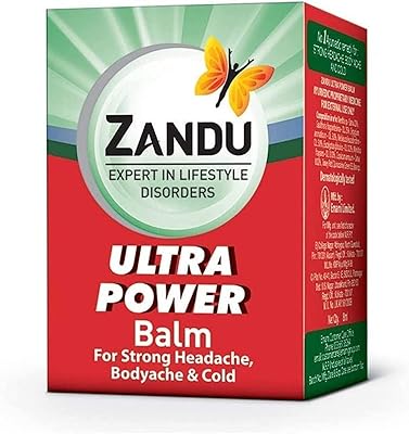 Emami limited zandu ultra power baume ayurvédique pour maux de tête puissants, douleurs corporelles et rhume (8 ml). La plateforme e-commerce qui démocratise la consommation : Diaytar