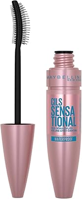 Mascara imperméable sensationnel maybelline seals - # noir 9,4 ml/0,03 oz