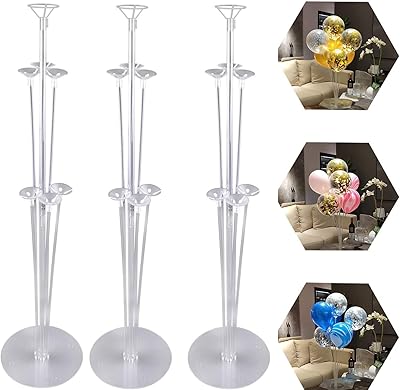 Ensemble de supports à ballons (3 pièces)