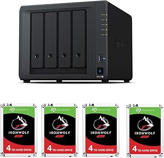 Synology diskstation ds420+ préréglé avec disque ssd seagate 16 to