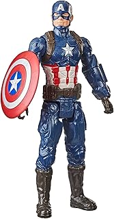 Figurine de collection captain america de la série marvel avengers titan hero, 30